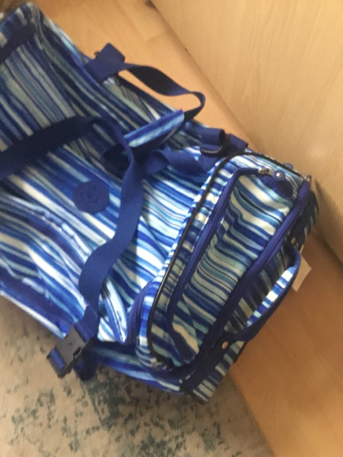Kipling Rolkoffer Groot Model - Nieuwstaat, Ophalen, 40 tot 60 cm, 30 cm of meer, Blauw