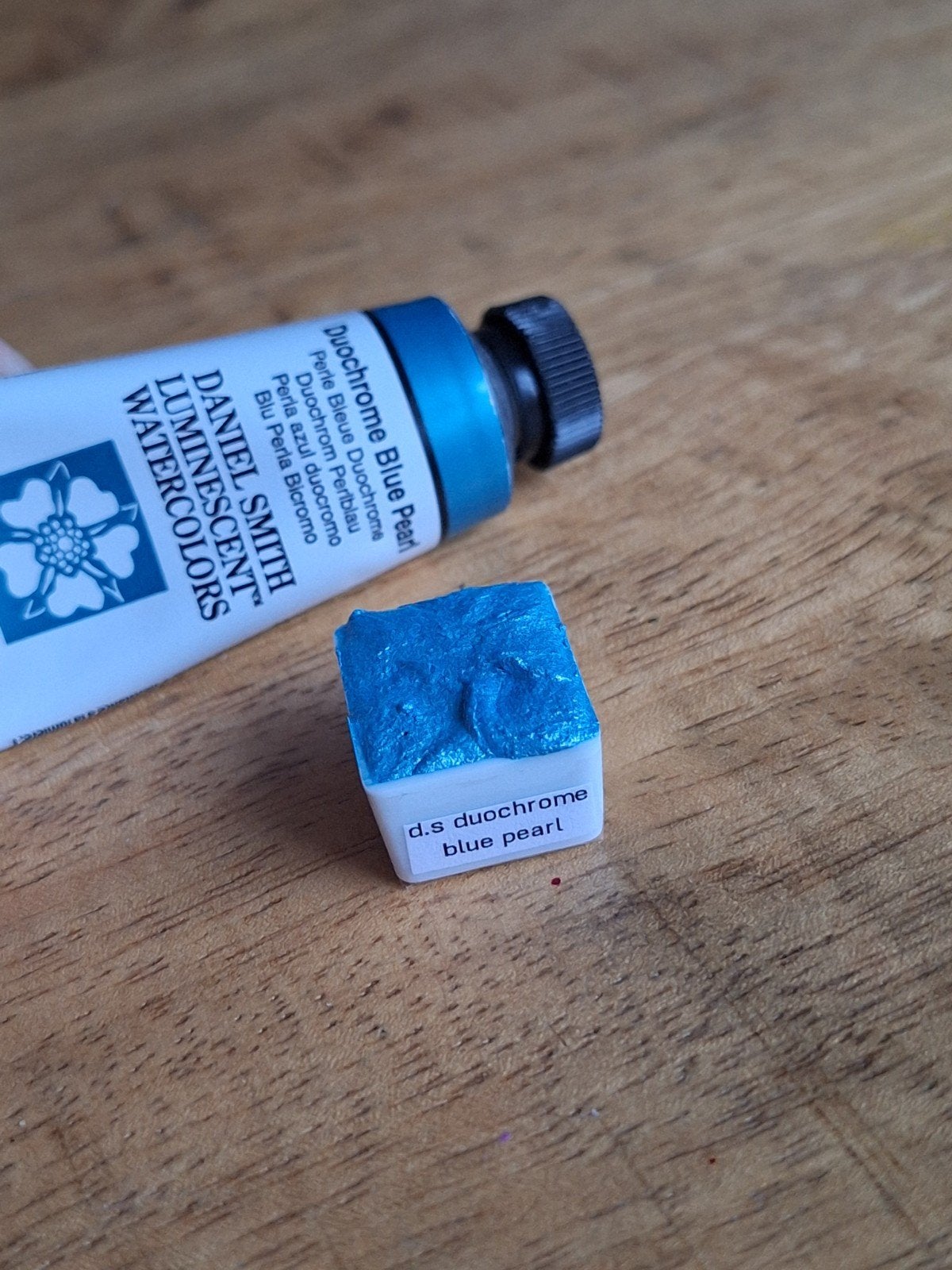 Daniel Smith Duochrome Blue Pearl Waterverf (½ napje), Ophalen of Verzenden, Nieuw, Waterverf