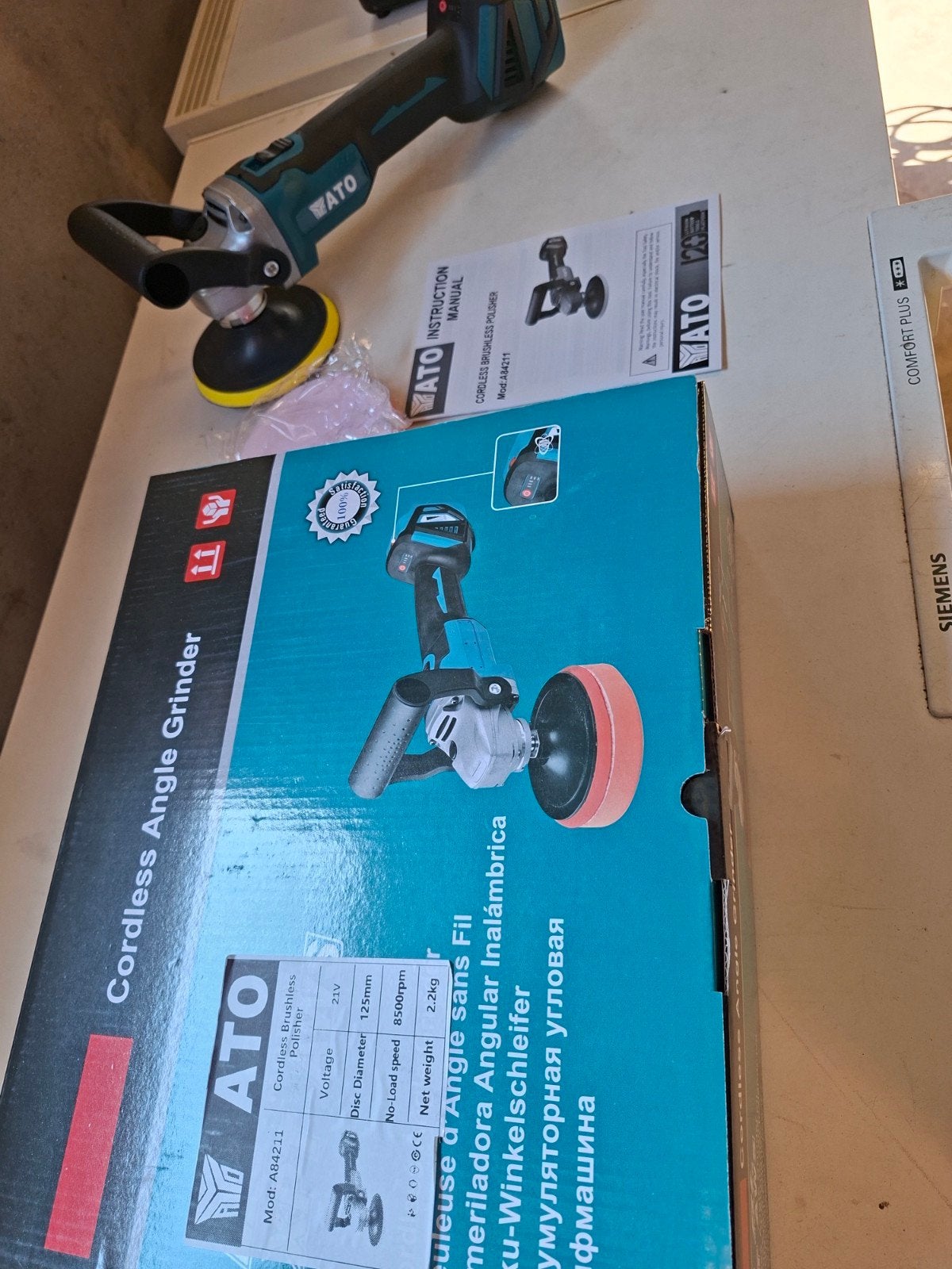 Nieuwe Polijstmachine op makita akku (nieuw type), Ophalen of Verzenden, Nieuw, Minder dan 600 watt