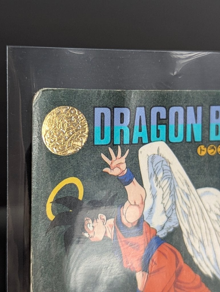 Dragon Ball Z Carddass Visual Adventure 1995 #223 Angel Goku, Ophalen of Verzenden, Zo goed als nieuw, Losse kaart