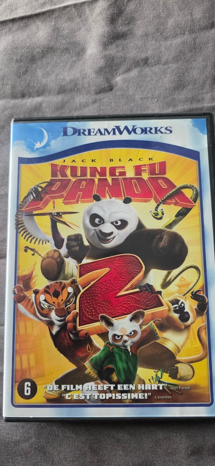 Kung Fu Panda 2 DVD - DreamWorks Animatie, Animatie, Nederlands, Inclusief doosje, Ophalen of Verzenden