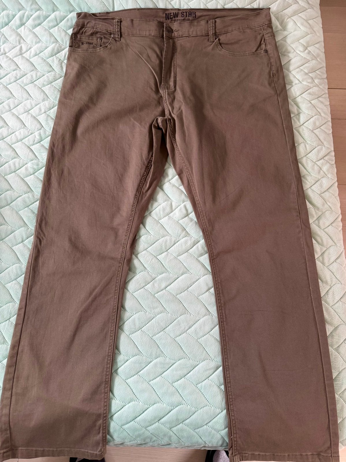New Star Jeans Jacksonville Twill Taupe - W40/L32 - nieuw, Ophalen of Verzenden, Nieuw, Overige kleuren, W40 - W42 (confectie 56/58)