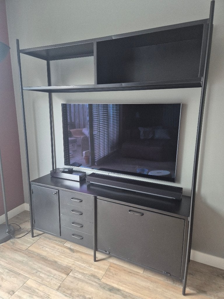 Tv meubel, Ophalen, Gebruikt, 200 cm of meer, 200 cm of meer