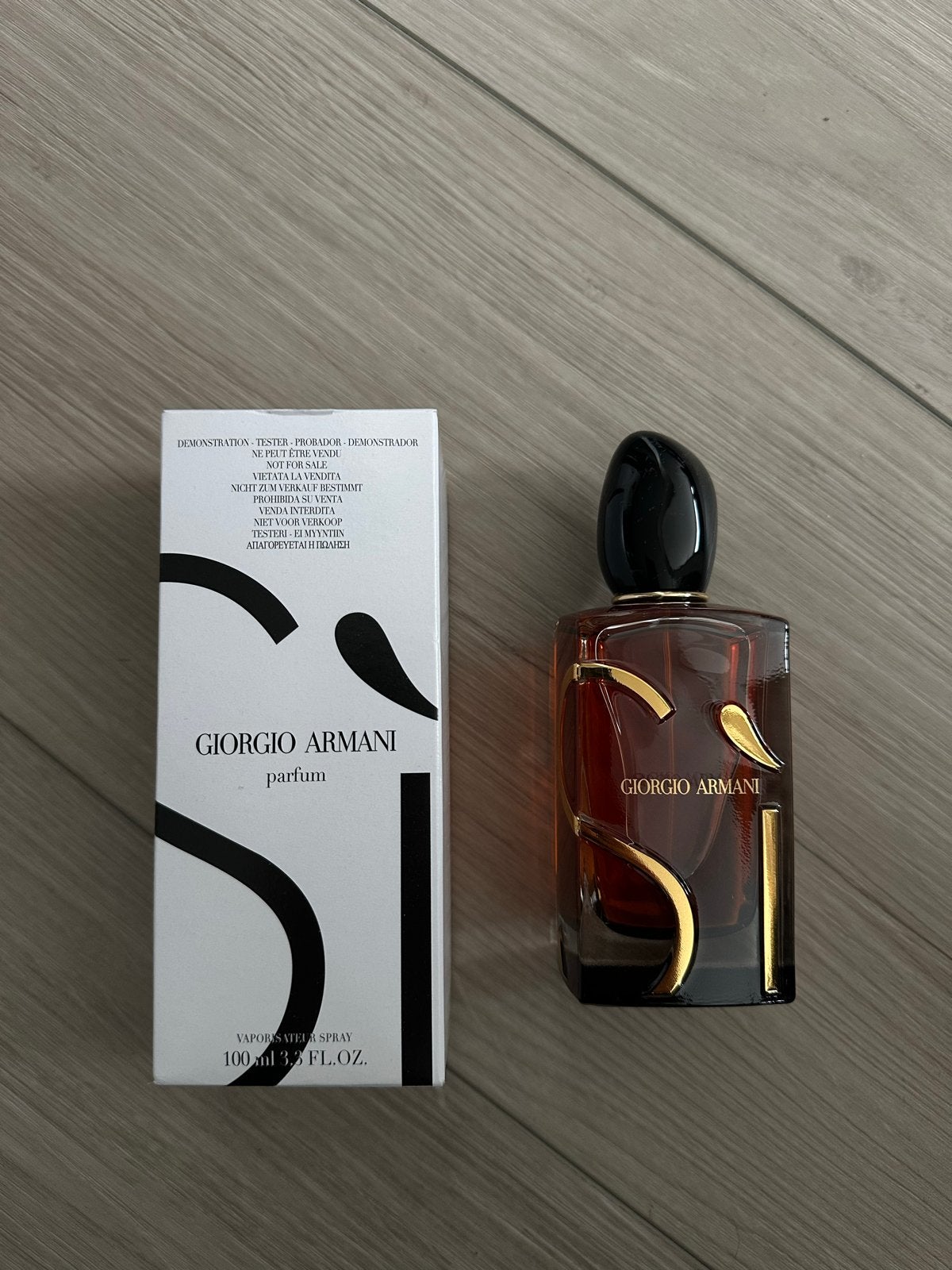Giorgio Armani Si Floral Parfum 100 ML Tester, Ophalen of Verzenden, Nieuw