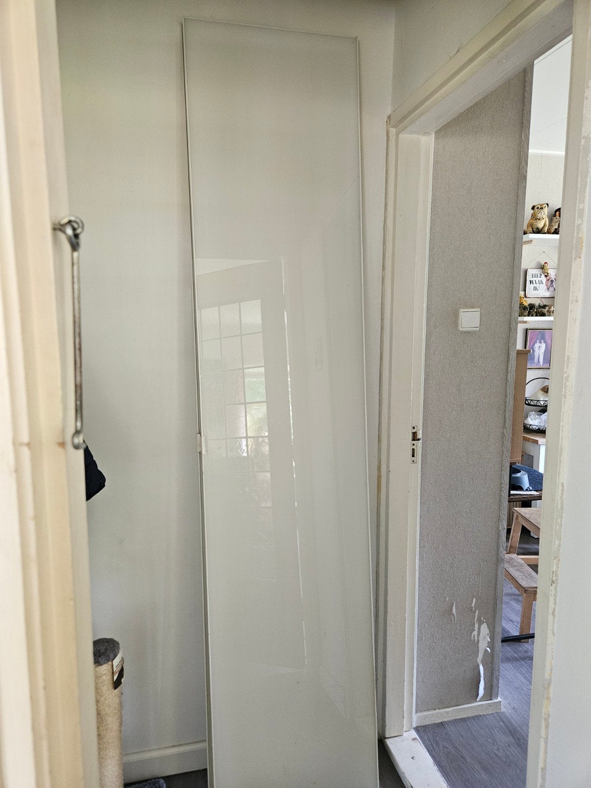 ikea pax kast deuren melkglas, Ophalen