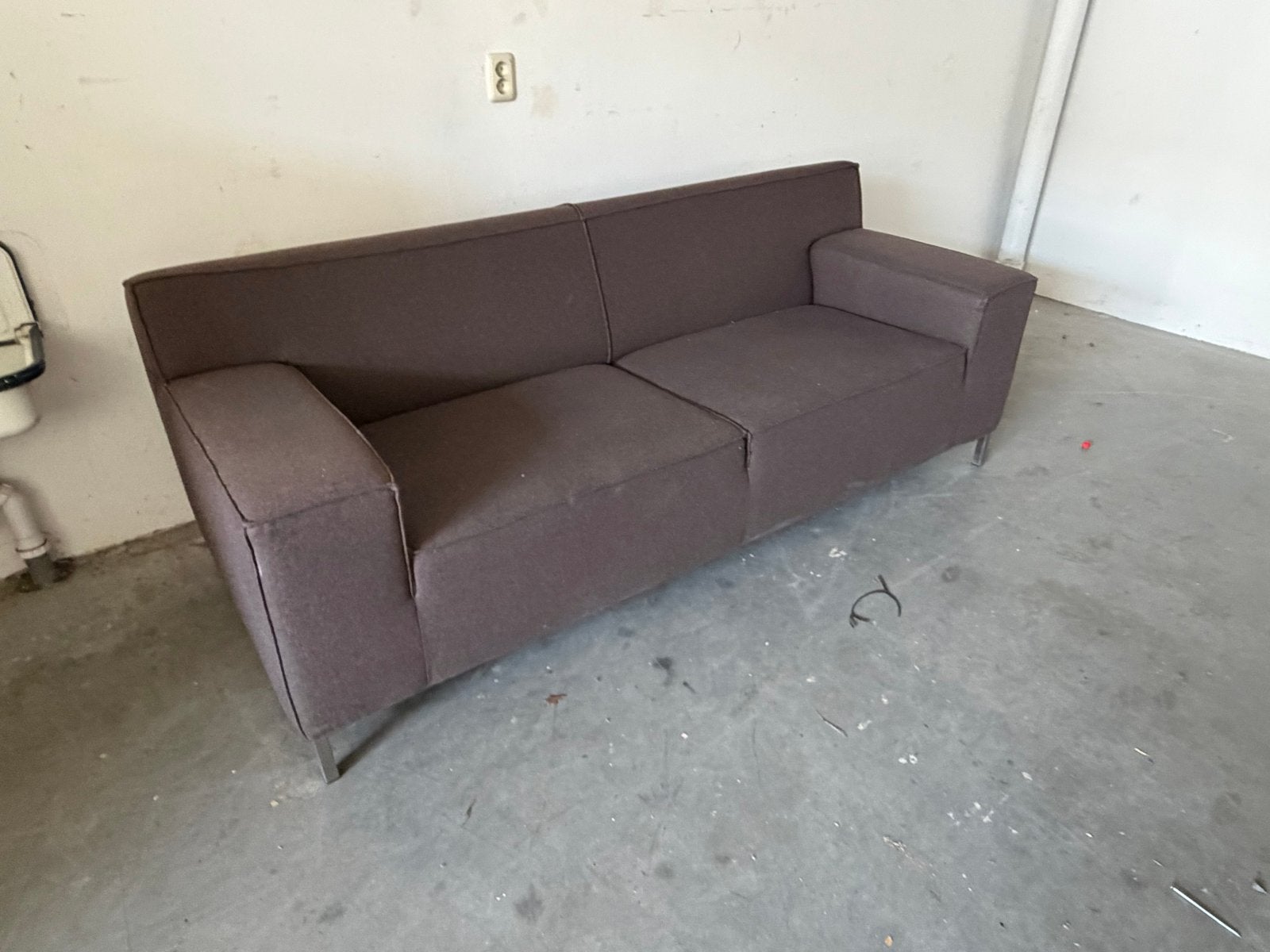 Comfortabele stoffen bank - 210cm breed, 90cm diep, Ophalen, Driepersoons, 75 tot 100 cm, Zo goed als nieuw