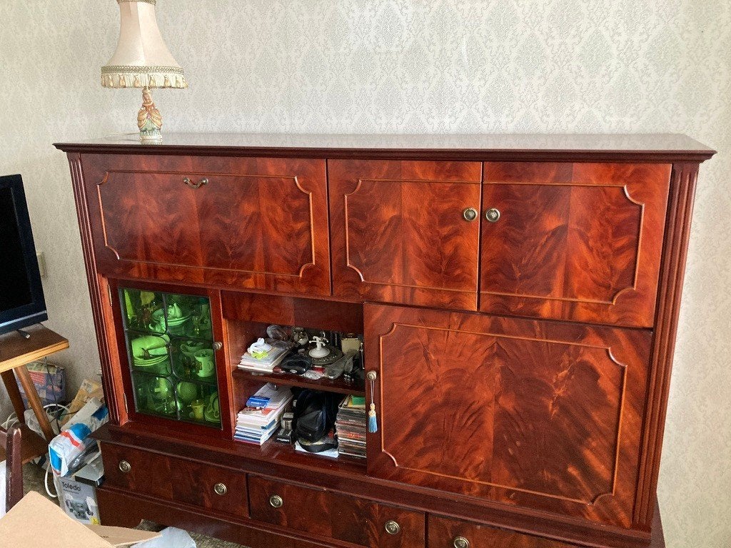vintage kast, Ophalen