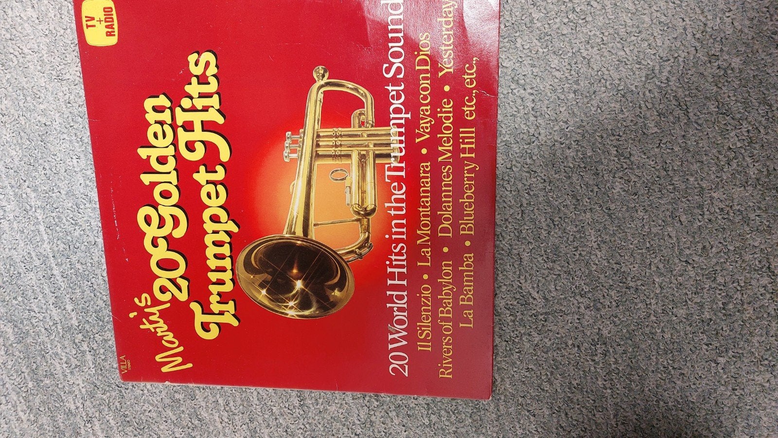 Marti's 20 Golden Trumpet Hits - Vinyl LP, Ophalen of Verzenden, Gebruikt, Overige genres, Album