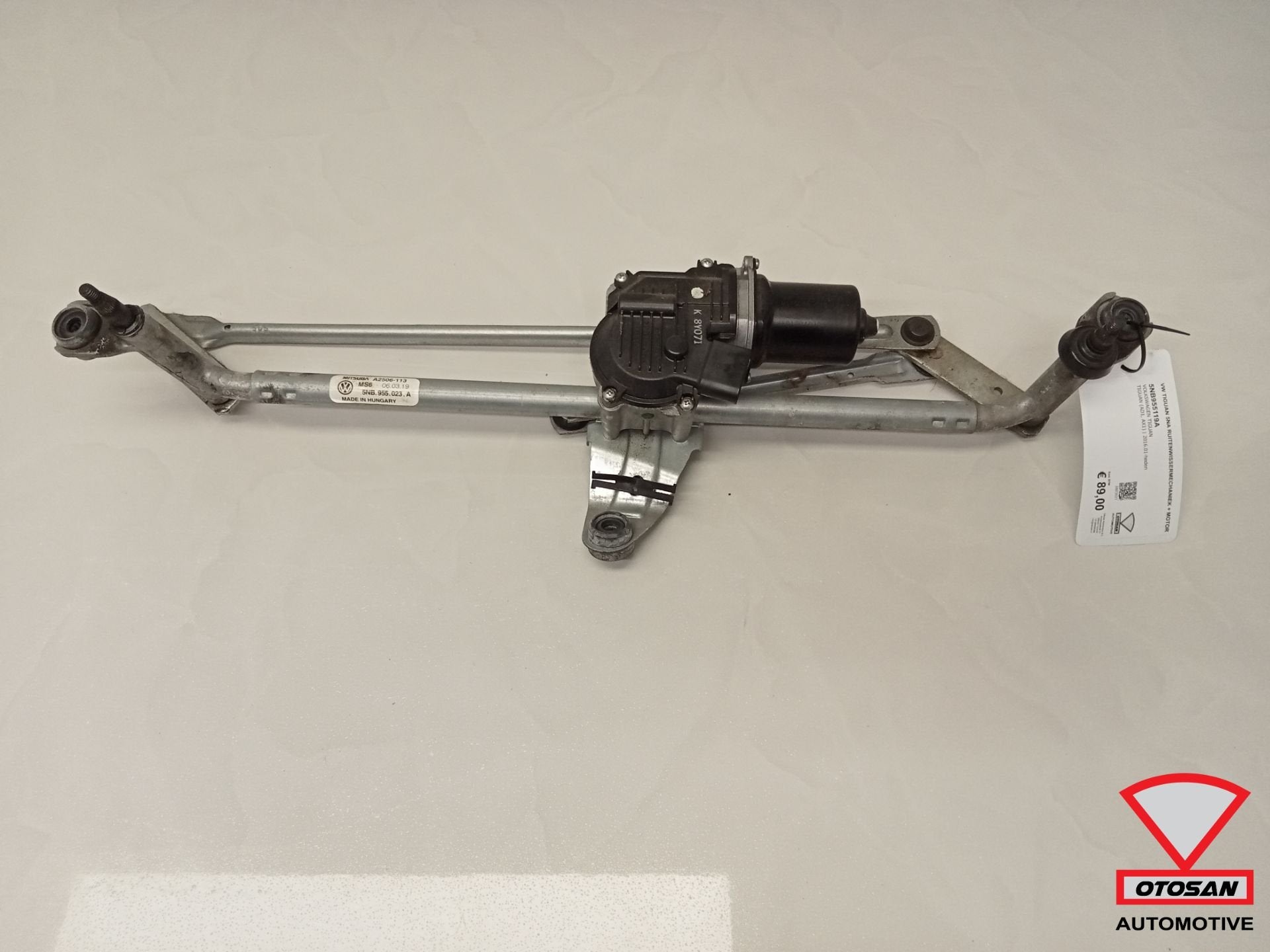 VW Tiguan 5NA 2018 Ruitenwissermechaniek + Motor 5NB955119A, Gebruikt, Volkswagen, Volkswagen AG, Berliner Ring 2
38440  Wolfsburg, DE