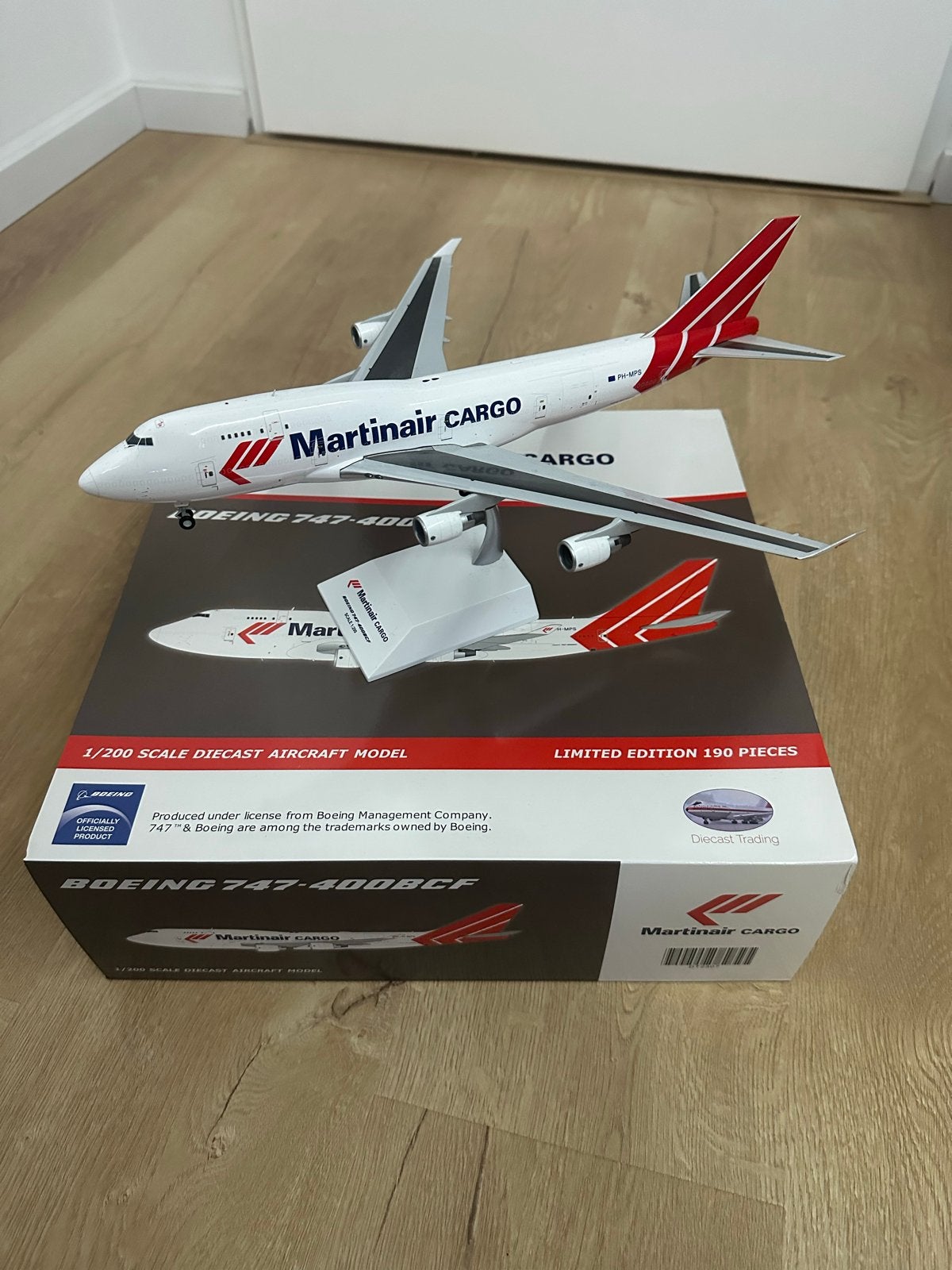 Limited Edition MPH 747 Diecast Model 1:200, Overige merken, 1:200 of kleiner, Nieuw, Ophalen of Verzenden