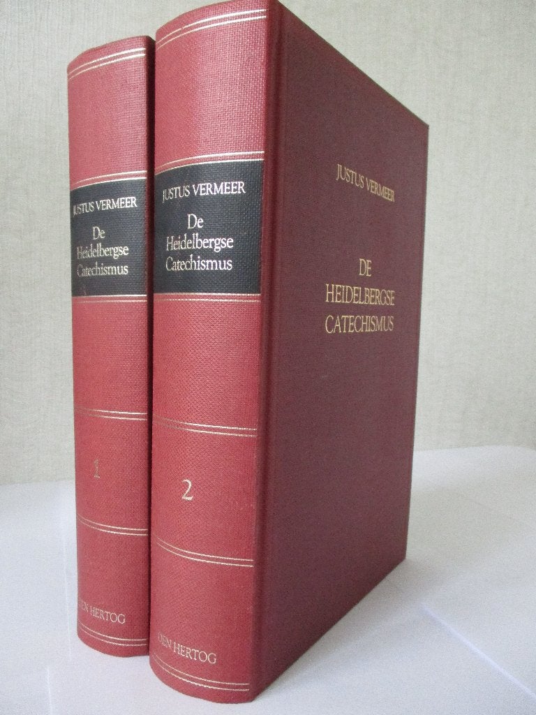 Mr. Justus Vermeer: De Heidelbergse Catechismus (2 delen)., Gelezen, Ophalen of Verzenden, Christendom | Protestants, Mr. Justus Vermeer