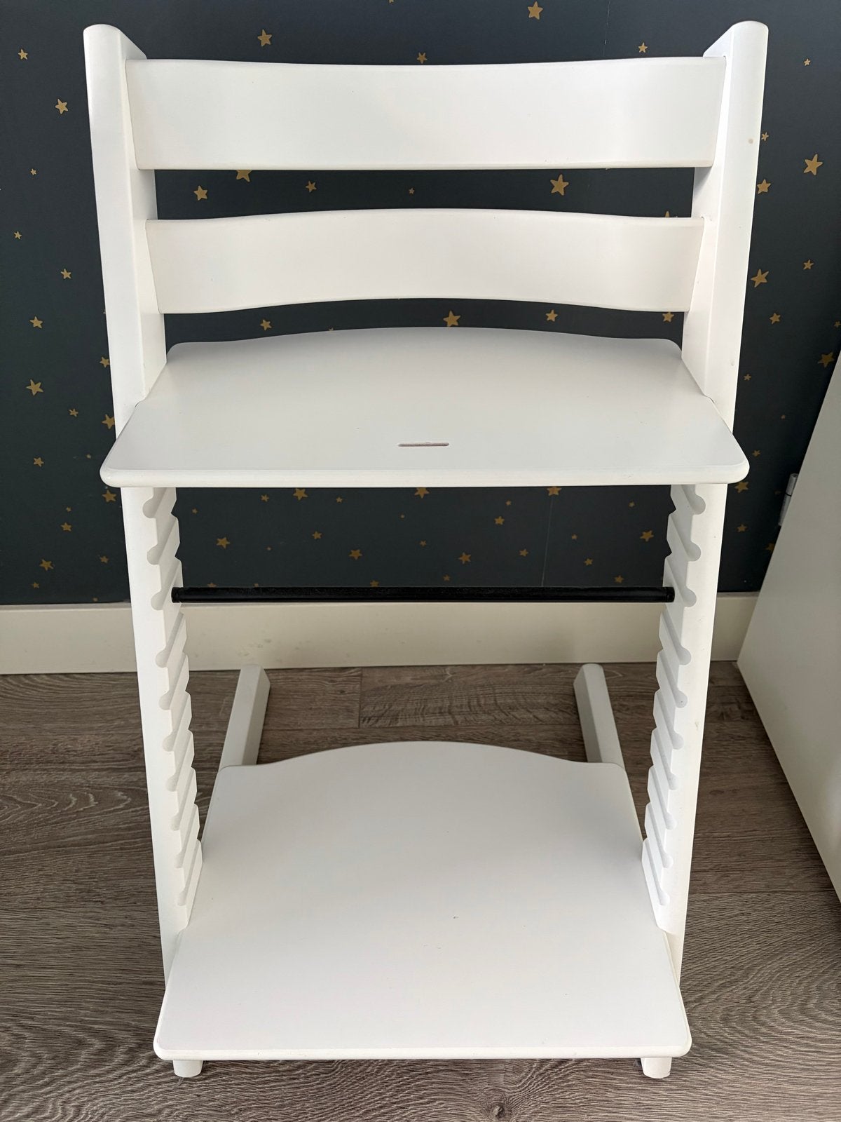 Stokke Tripp Trapp kinderstoel wit - Zo goed als nieuw, Kinderen en Baby's, Kinderstoelen, Ophalen, Zo goed als nieuw, Meegroeistoel