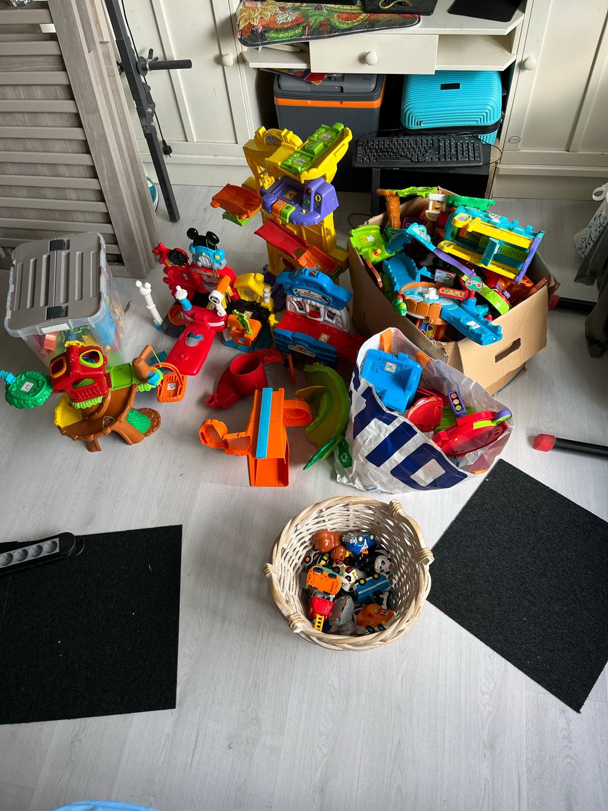 Grote collectie VTech Toet Toet Auto's en Zoef Zoef Dieren, Ophalen, Gebruikt, Jongen of Meisje