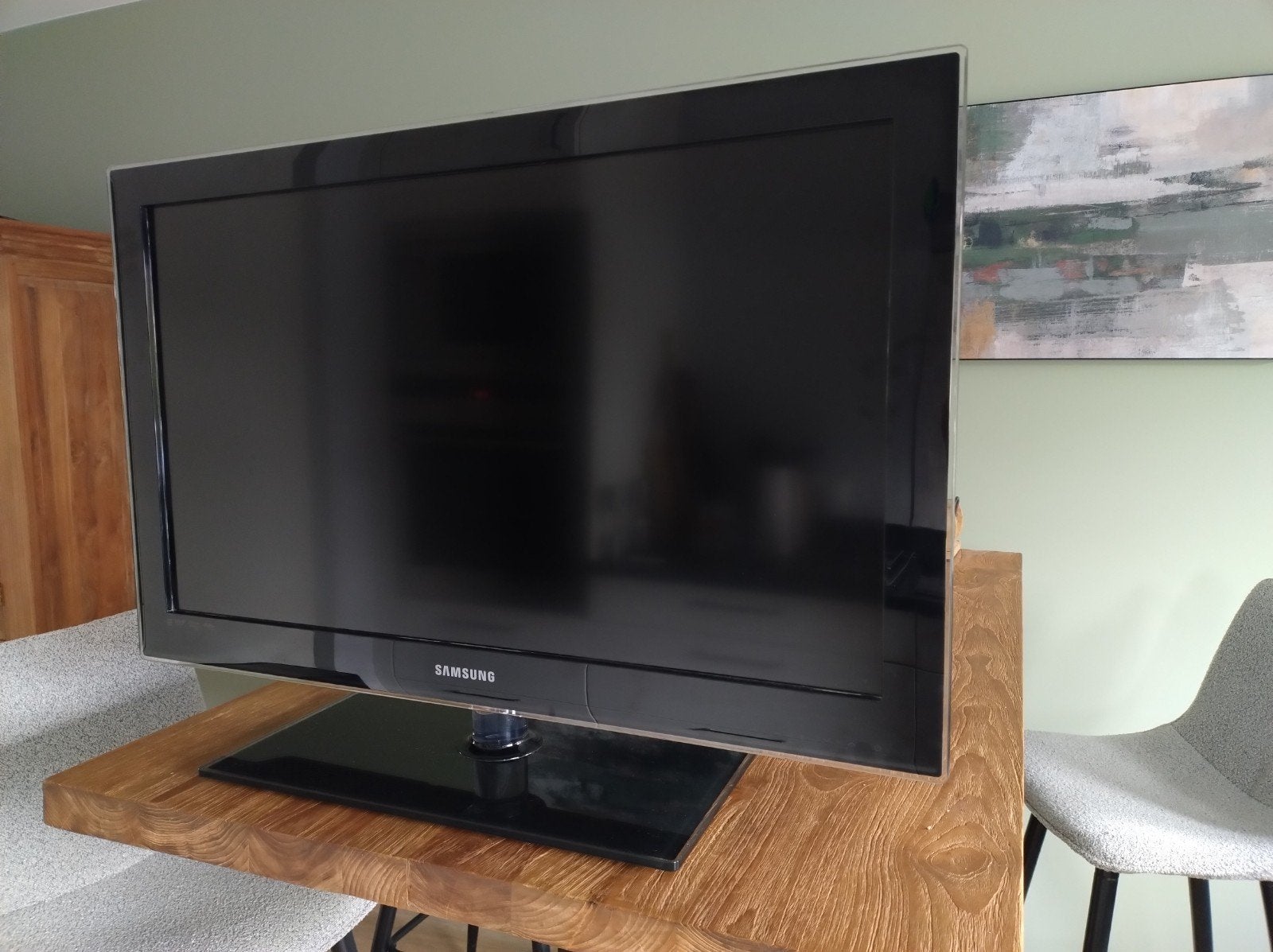 Samsung LE32C630K1W 32 inch Full HD LCD TV, Ophalen, 50 Hz, 80 tot 100 cm, Zo goed als nieuw