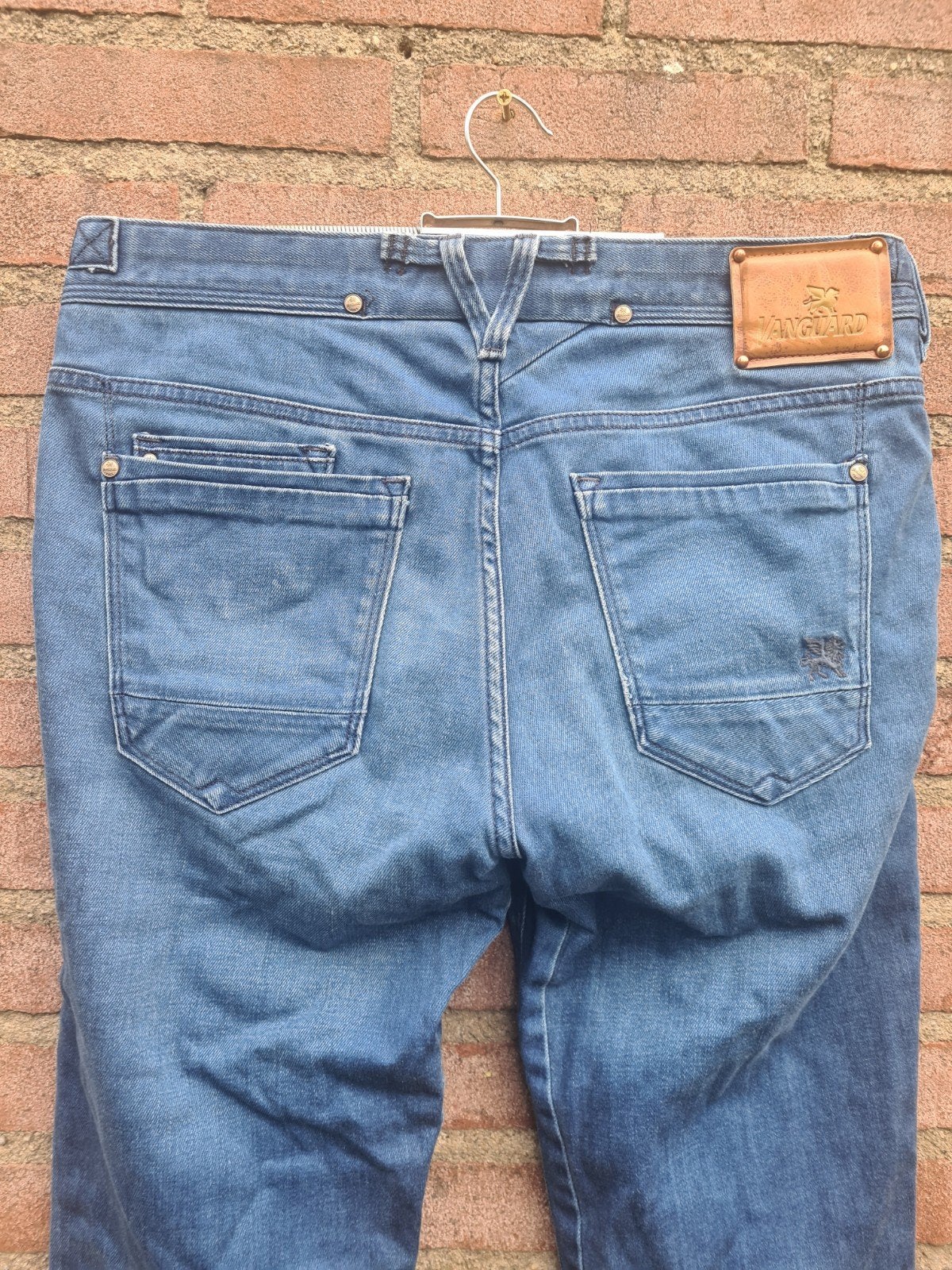 Als NIEUW!! - Vanguard - Spijkerbroek, Maat W31/L34., Kleding | Heren, Blauw, W32 (confectie 46) of kleiner, Ophalen of Verzenden