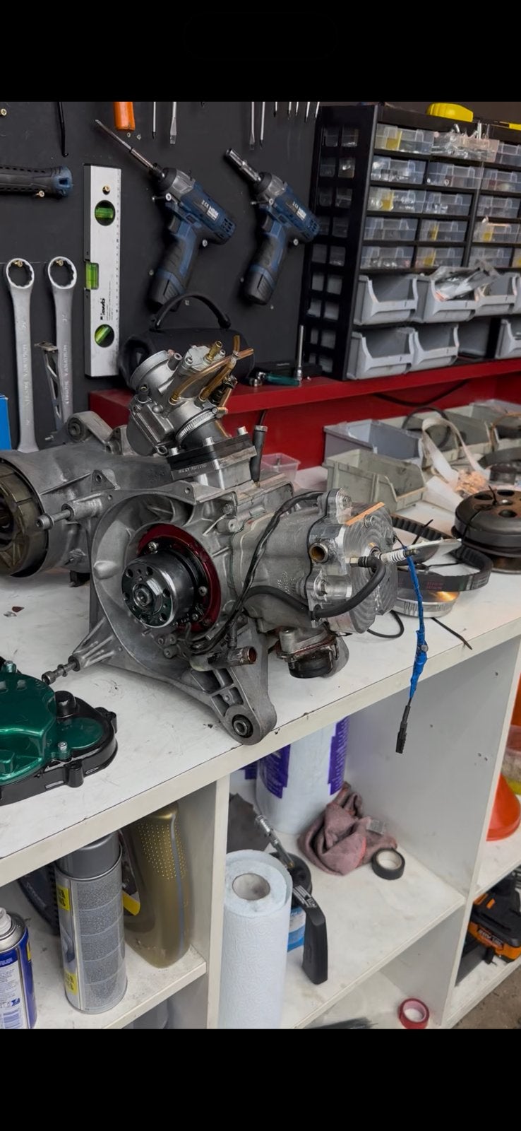 Piaggio 180 stage 3 MVW getuned 32pk, Ophalen, Zo goed als nieuw, Blok, Piaggio
