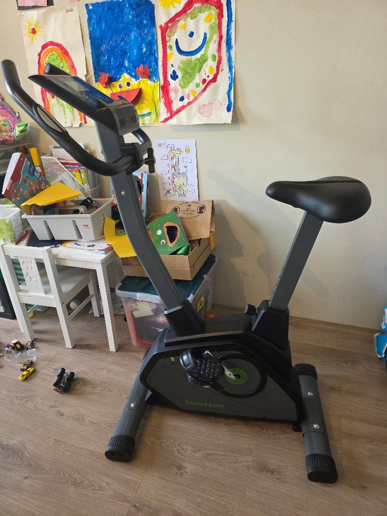 Hometrainer fiets Tunturi Cardio fit, Ophalen, Gebruikt, Hometrainer