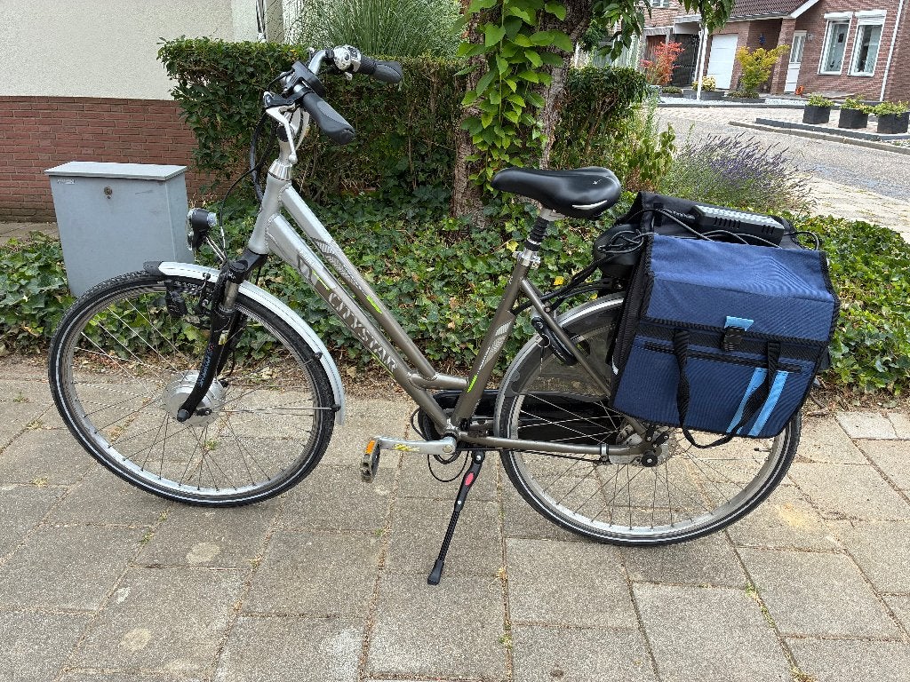 E bike te koop, Fietsen en Brommers, Elektrische fietsen, Overige merken, Minder dan 30 km per accu, Gebruikt, Ophalen of Verzenden