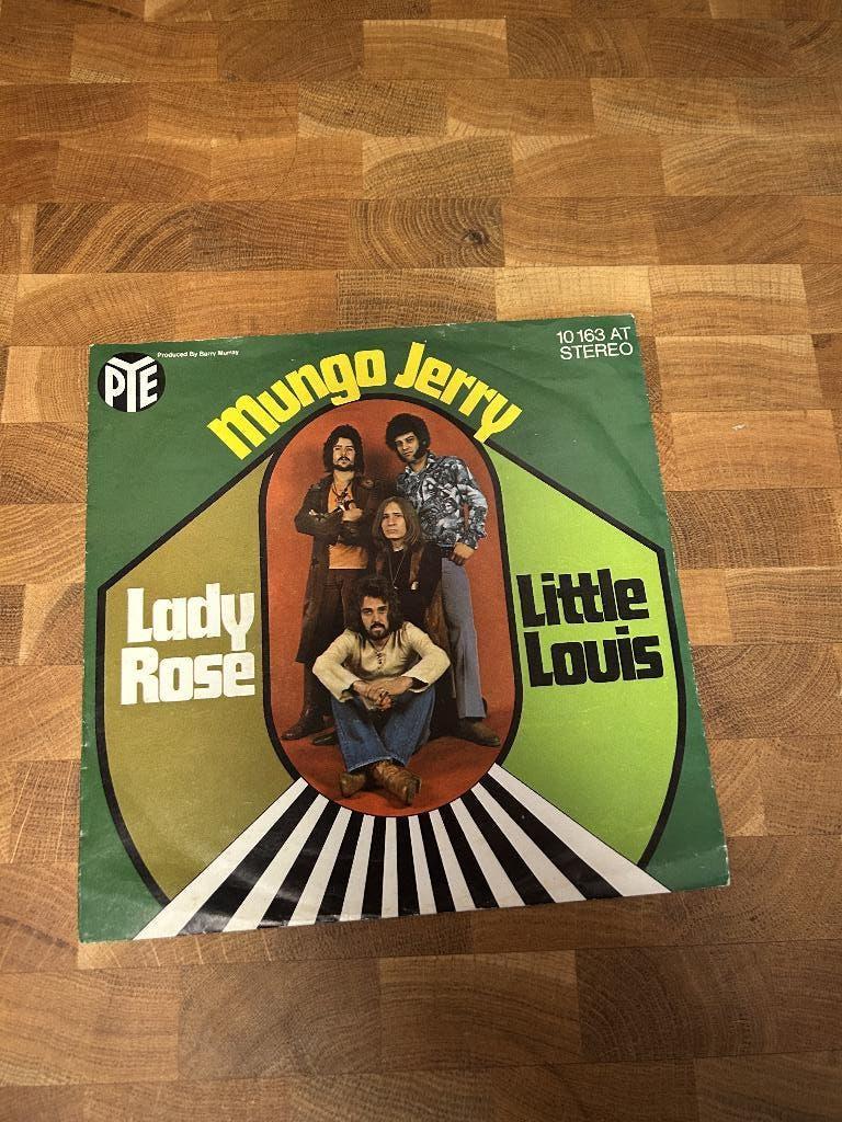 Mungo Jerry Lady Rose single, Ophalen of Verzenden, Gebruikt, Pop, Single