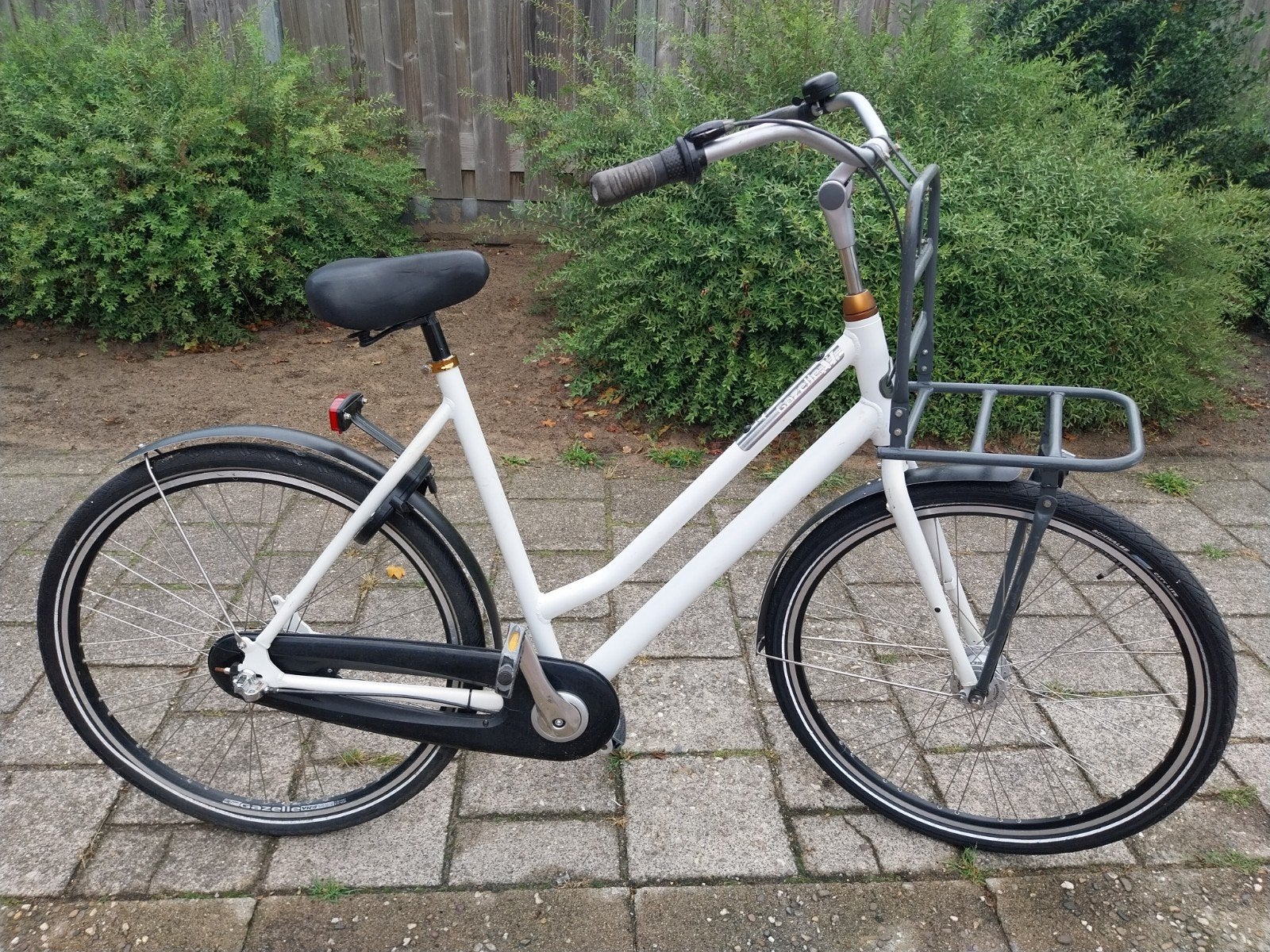 superkoopje Gazelle transportfiets, 56 cm of meer, Ophalen, Zo goed als nieuw, Versnellingen