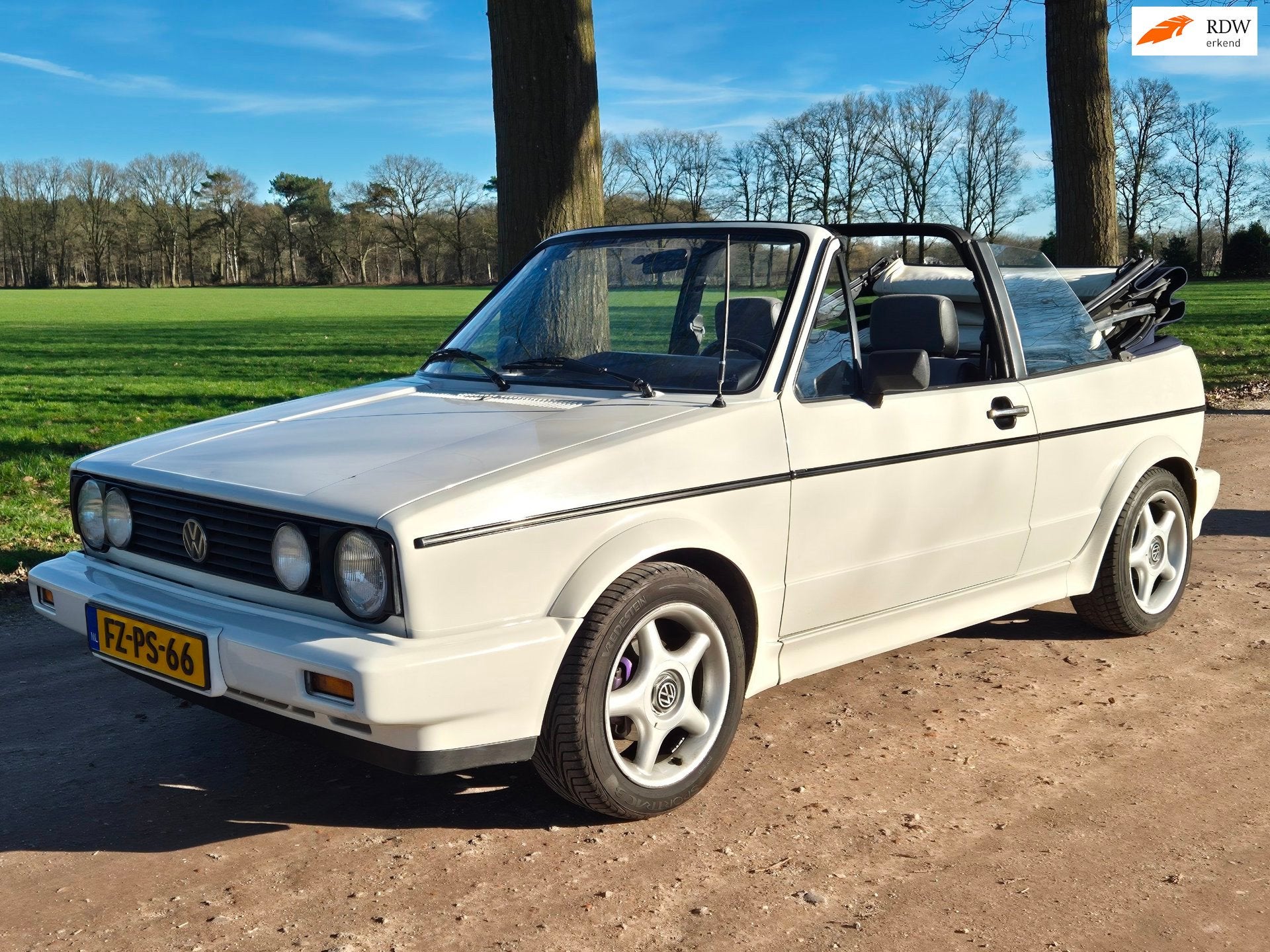 Volkswagen Golf Cabriolet 1.6 GLI Quartett *PERFECT* 135DKM, Voorwielaandrijving, Stof, Gebruikt, 4 cilinders