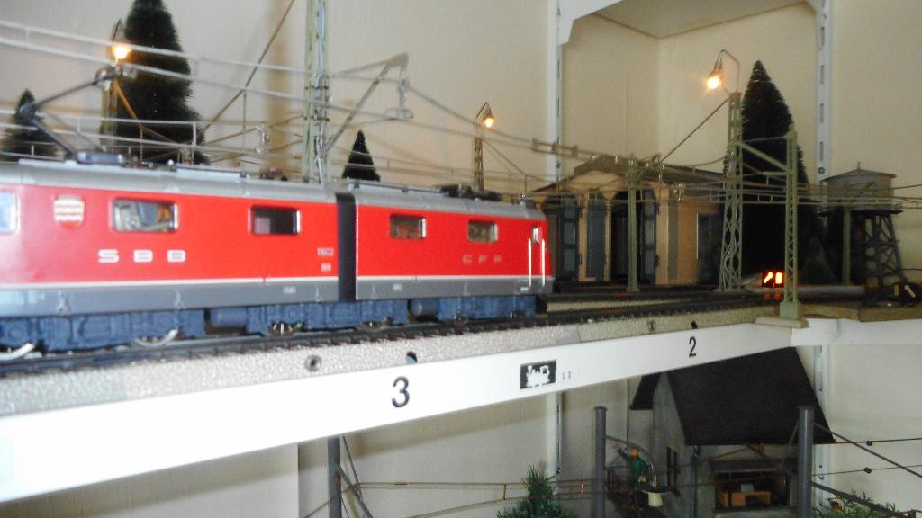 HAG 198 SBB zware gelede loc Re 6/6 nr 11602 Morges, Marklin, Overige merken, Wisselstroom, Locomotief, Nieuw