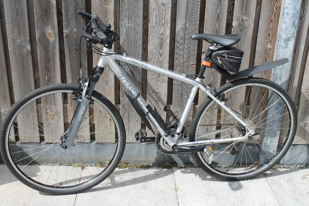 Te koop Trek 7500 ATB met div., Fietsen en Brommers, Minder dan 45 cm, Ophalen, Gebruikt, Overige merken