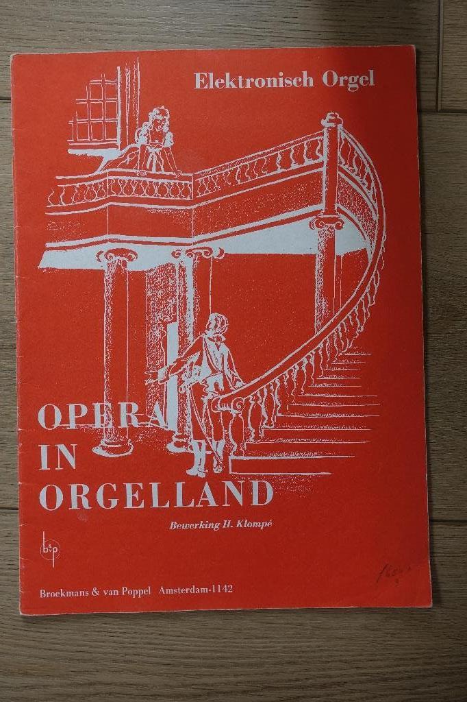 Opera in orgelland, Gebruikt, Ophalen of Verzenden, Religie en Gospel, Artiest of Componist