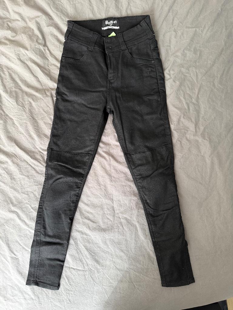 dames motor spijker broek, Ophalen, Tweedehands, Dames, Broek | textiel