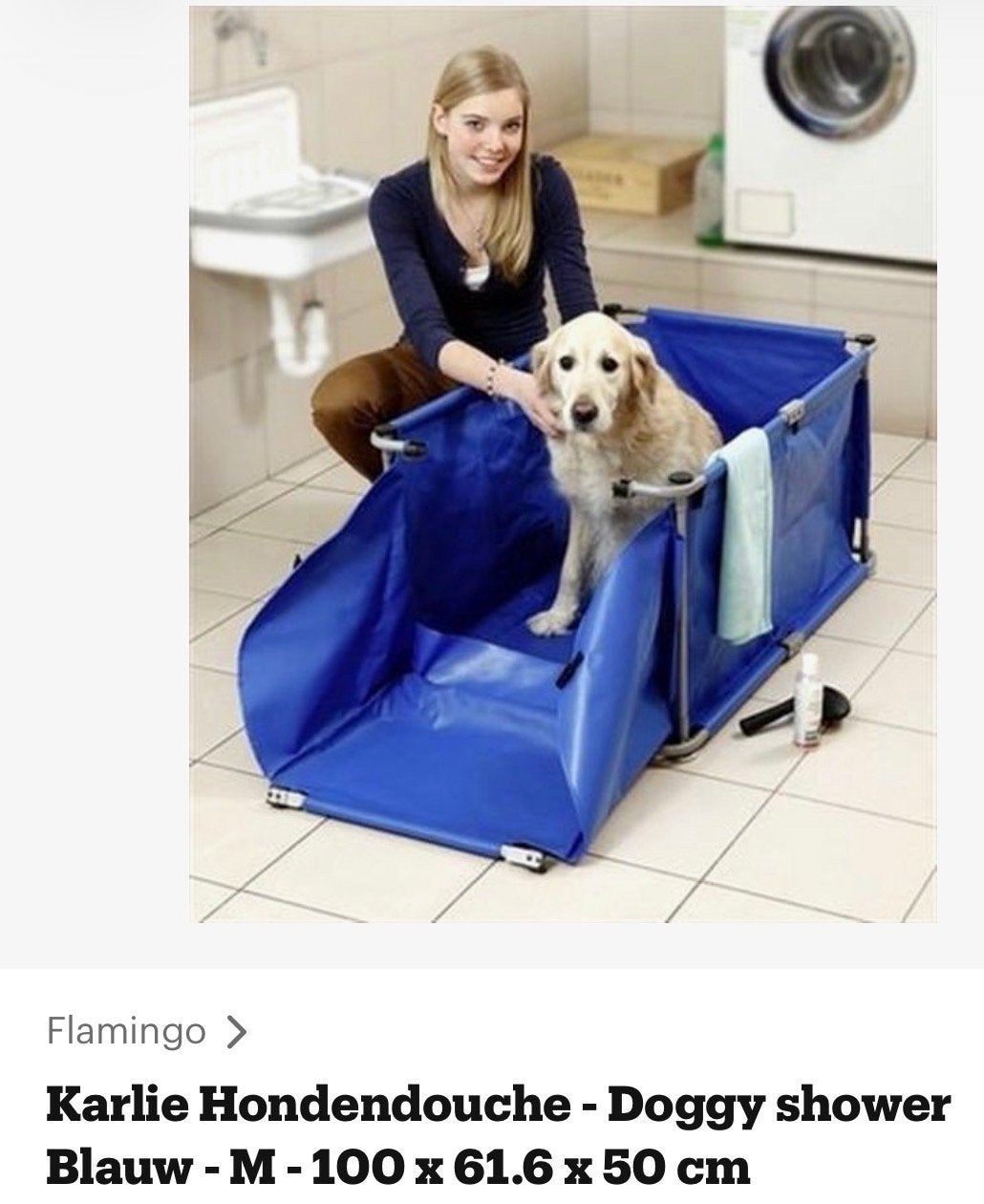 Karlie doggy shower. Honden douche. Makelijk meenemen., Ophalen of Verzenden, Nieuw