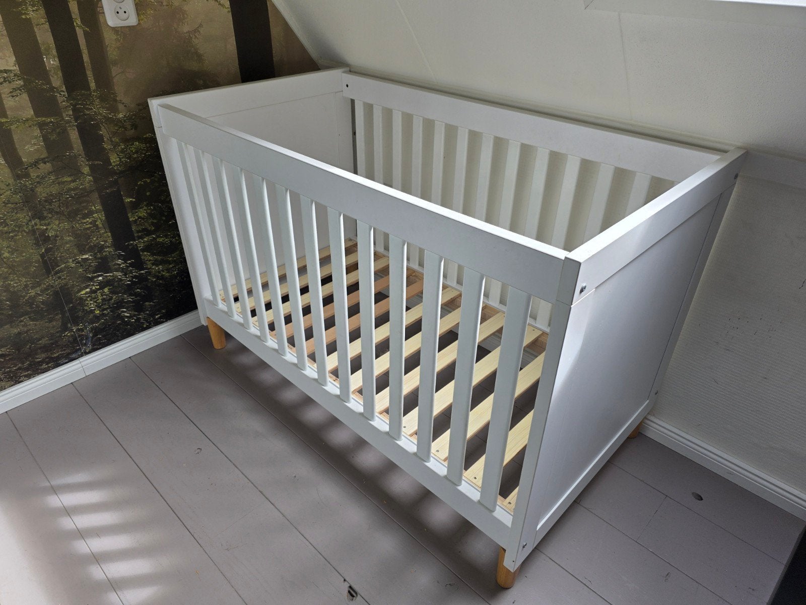 Born Lucky Ledikant, Ophalen, Gebruikt, 70 tot 85 cm, Lattenbodem