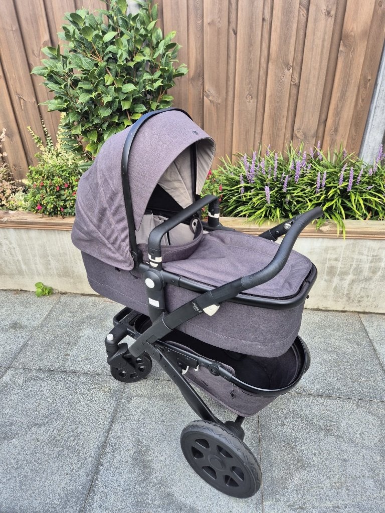 Joolz Geo 3 kinderwagen met reiswieg, Gebruikt, Combiwagen, Verstelbare duwstang, Ophalen