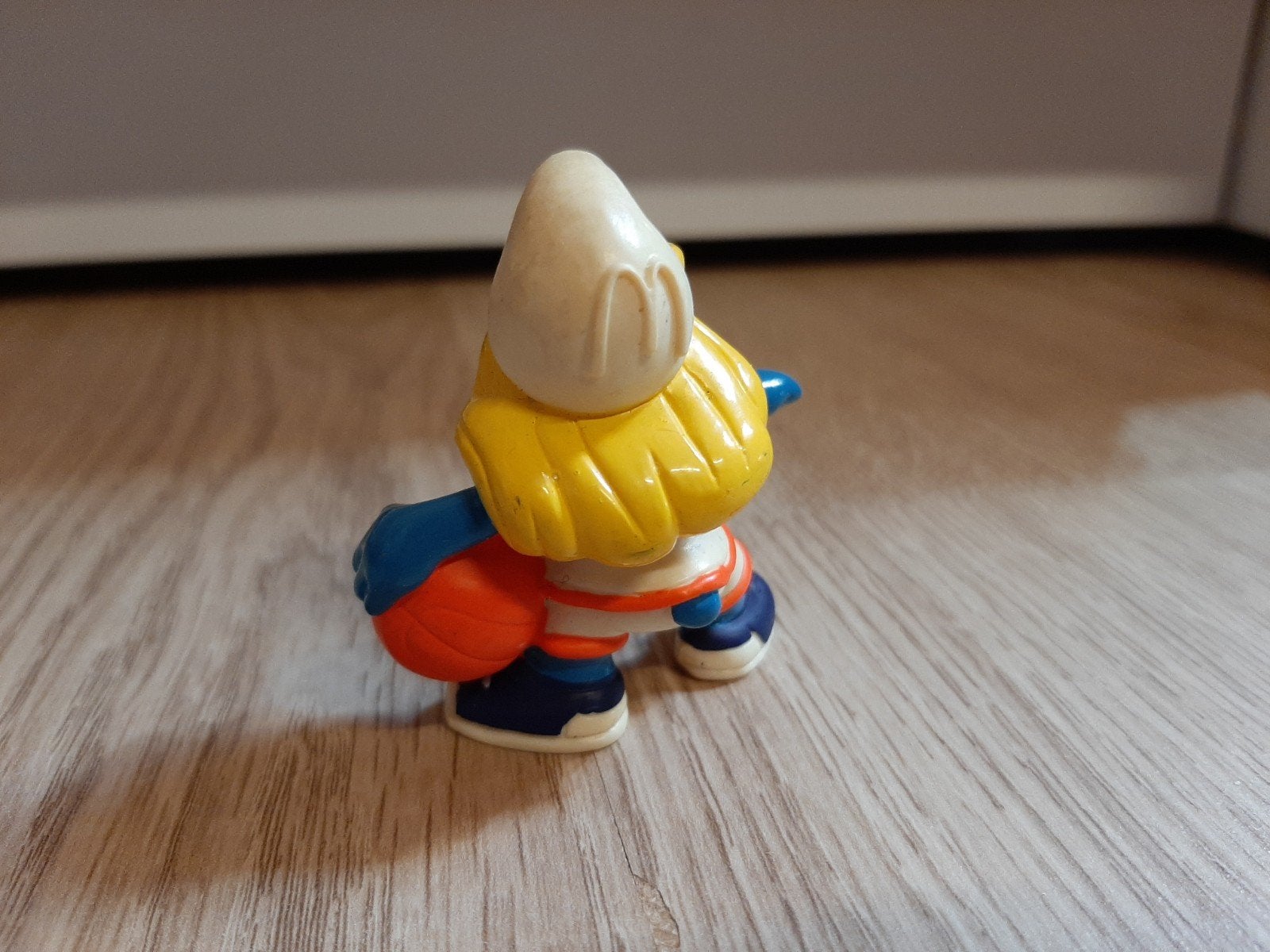 Mcdonalds smurfin basketbal De Smurfen, Verzamelen, Smurfen, Ophalen of Verzenden