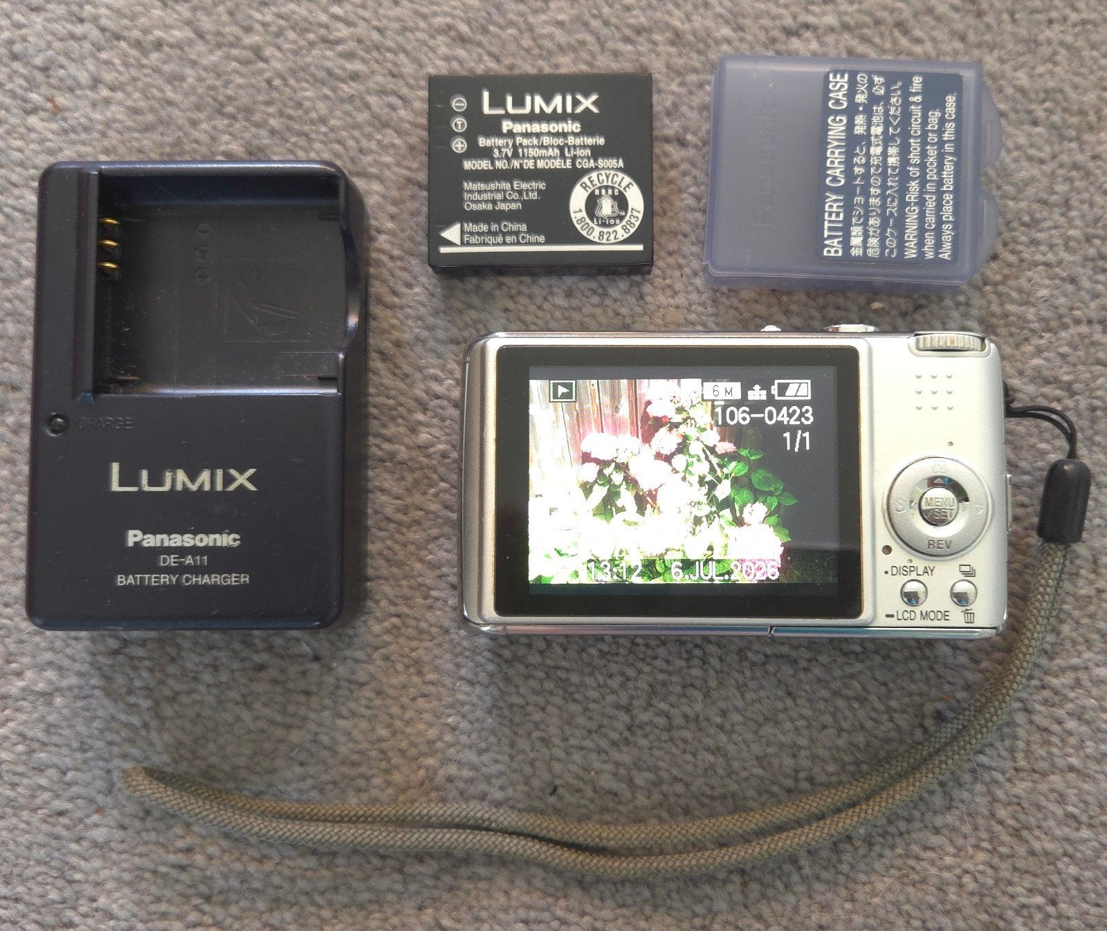 Panasonic Lumix DMC-FX07, Audio, Tv en Foto, Fotocamera's Digitaal, Gebruikt, Panasonic, Compactcamera, Handleiding