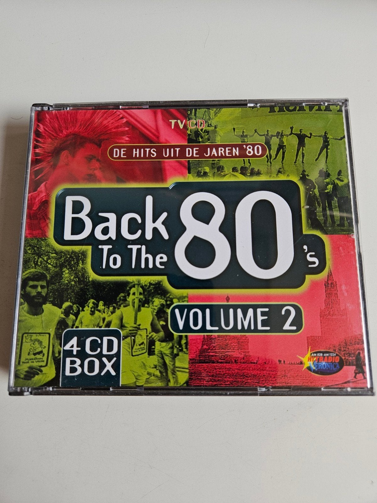 Back To The 80's Volume 2 - 4 CD Box, Cd's en Dvd's, Ophalen of Verzenden, Zo goed als nieuw, Boxset, Inclusief doosje