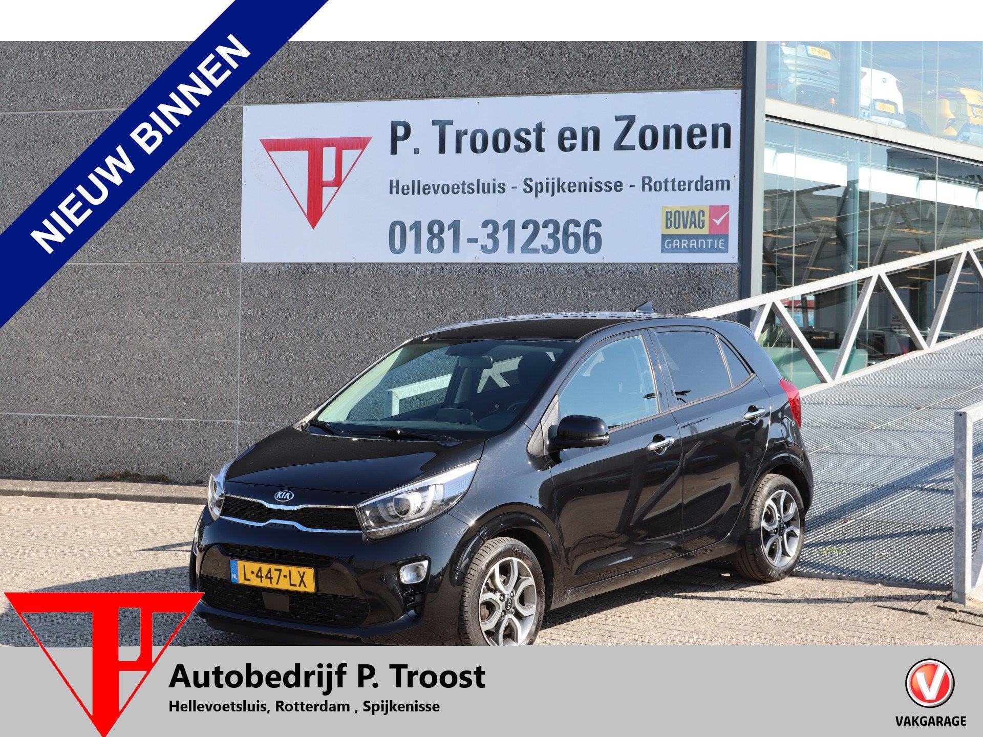 Kia Picanto 1.0 DPi DynamicPlusLine BTW auto/Apple carplay/A, Auto's, Voorwielaandrijving, 12 maanden, Stof, Gebruikt