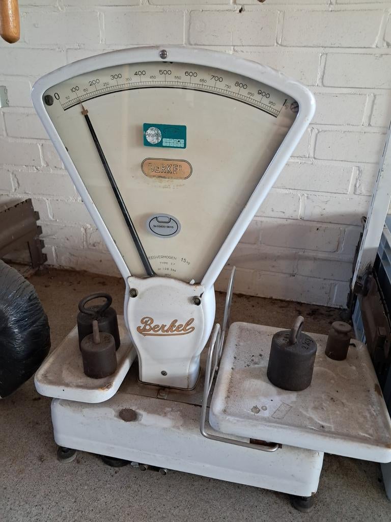 Vintage Berkel Weegschaal - Type EF 15 kg, Ophalen