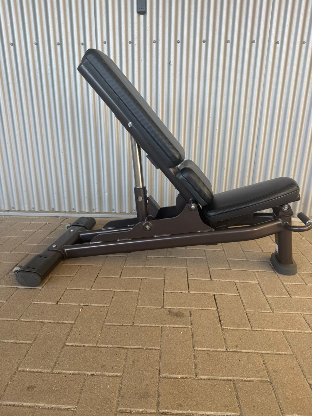 Life fitness adjustable bench verstelbaar fitness bankje, Sport en Fitness, Ophalen, Zo goed als nieuw, Fitnessbank