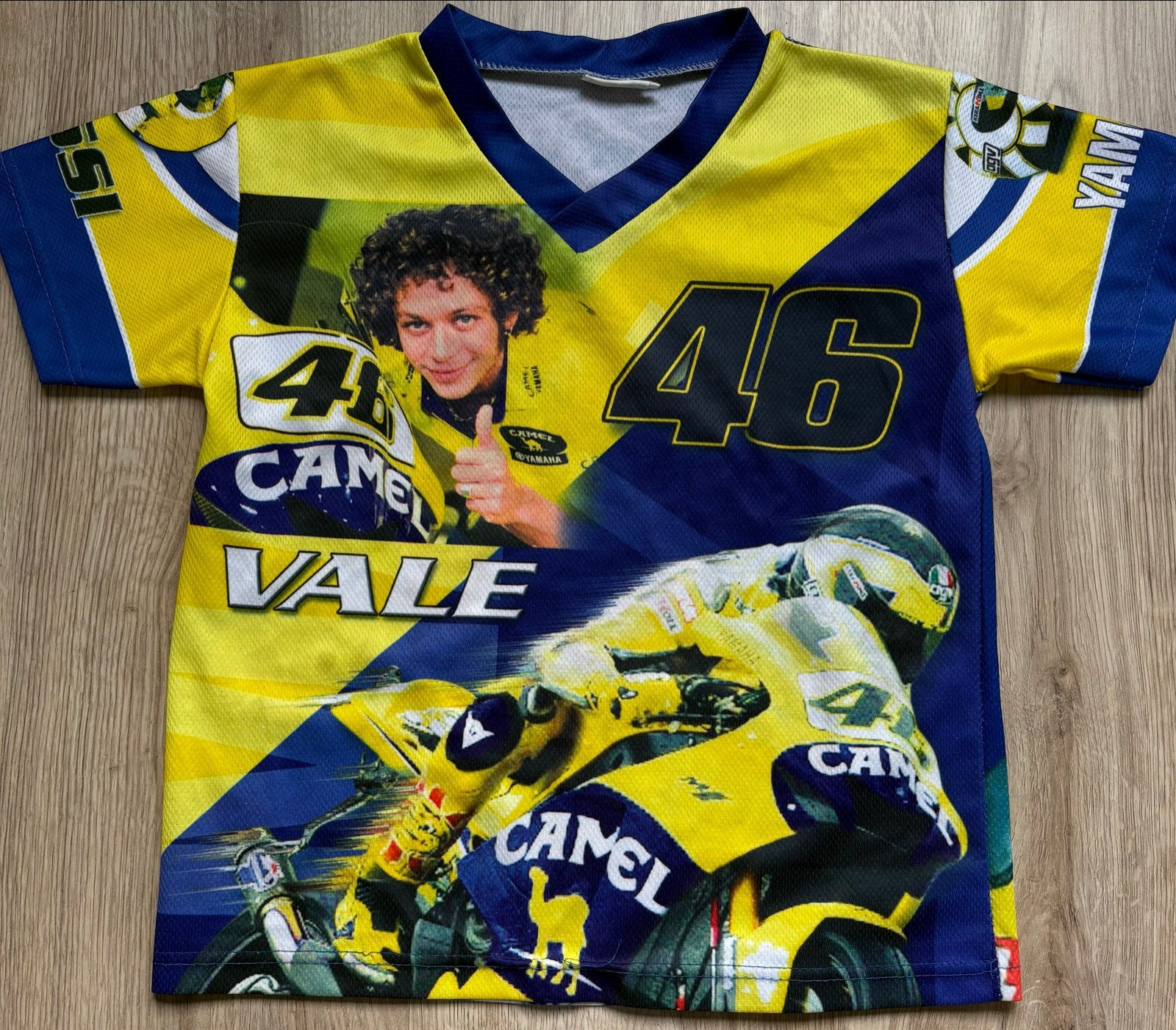 Valentino Rossi T-shirt voor kinderen - Maat 116, Ophalen of Verzenden, Gebruikt, Jongen of Meisje