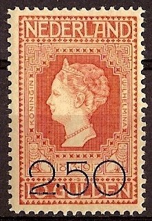 Nederland NVPH nr 105 ongebruikt Opruimingsuitgifte 1920, Ophalen of Verzenden, T/m 1940, Postfris