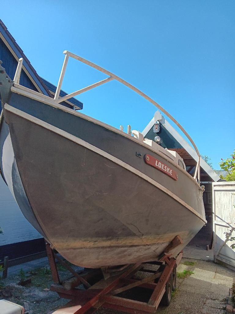 grundel platbodem, Watersport en Boten, 70 cm, Gebruikt, Binnenboordmotor, Keuken