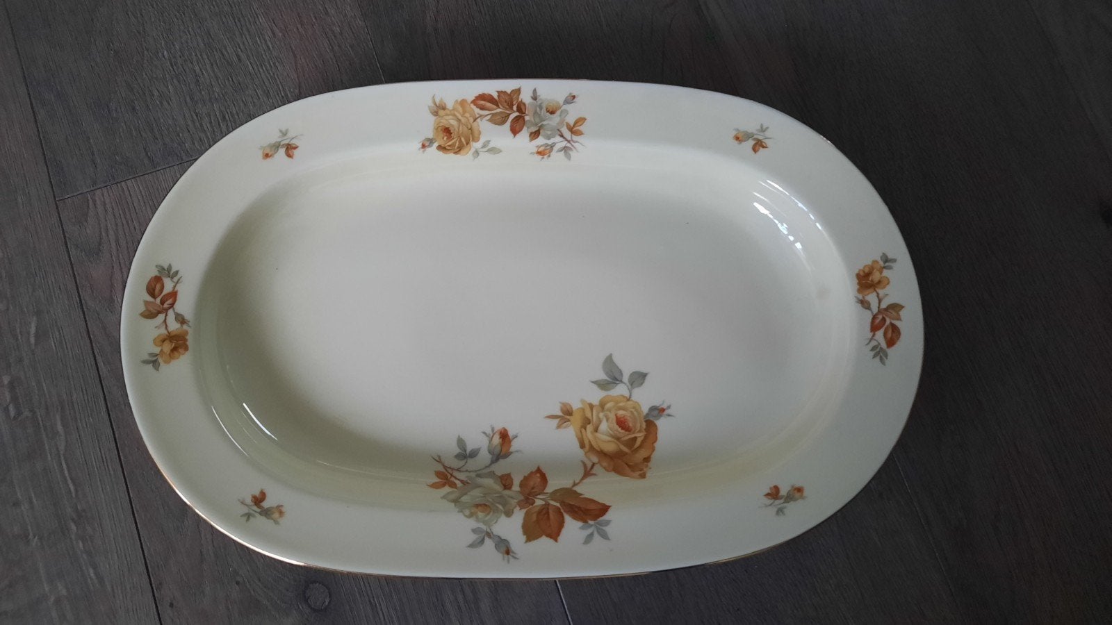 Vintage Johann Seltmann Bavaria Vimenstrauß serveerschaal, Ophalen of Verzenden