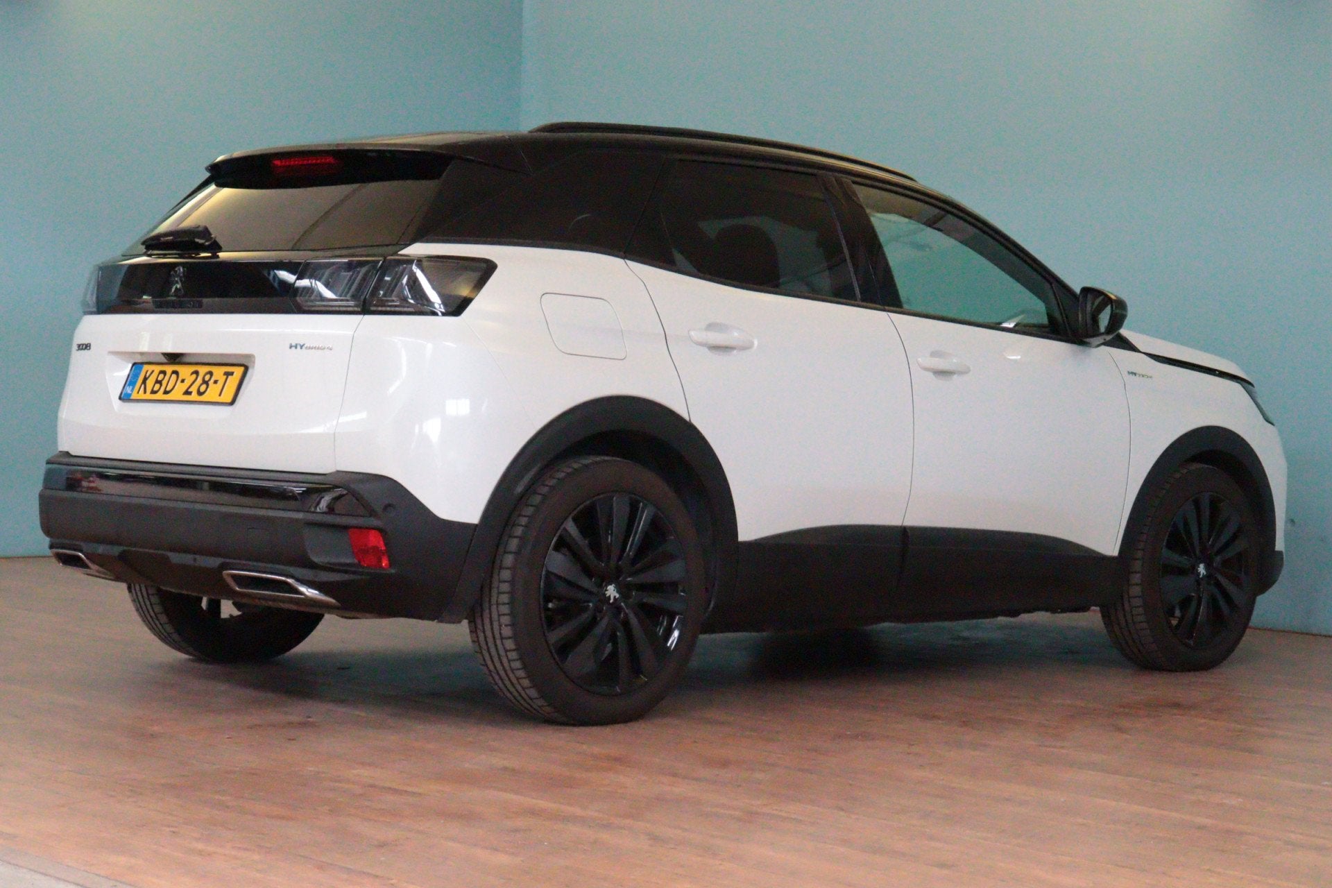 Peugeot 3008 1.6 HYbrid4 300 GT Pack Business | NAVI / APPCO, Auto's, Automaat, 77 km/l, Euro 6, 4 cilinders