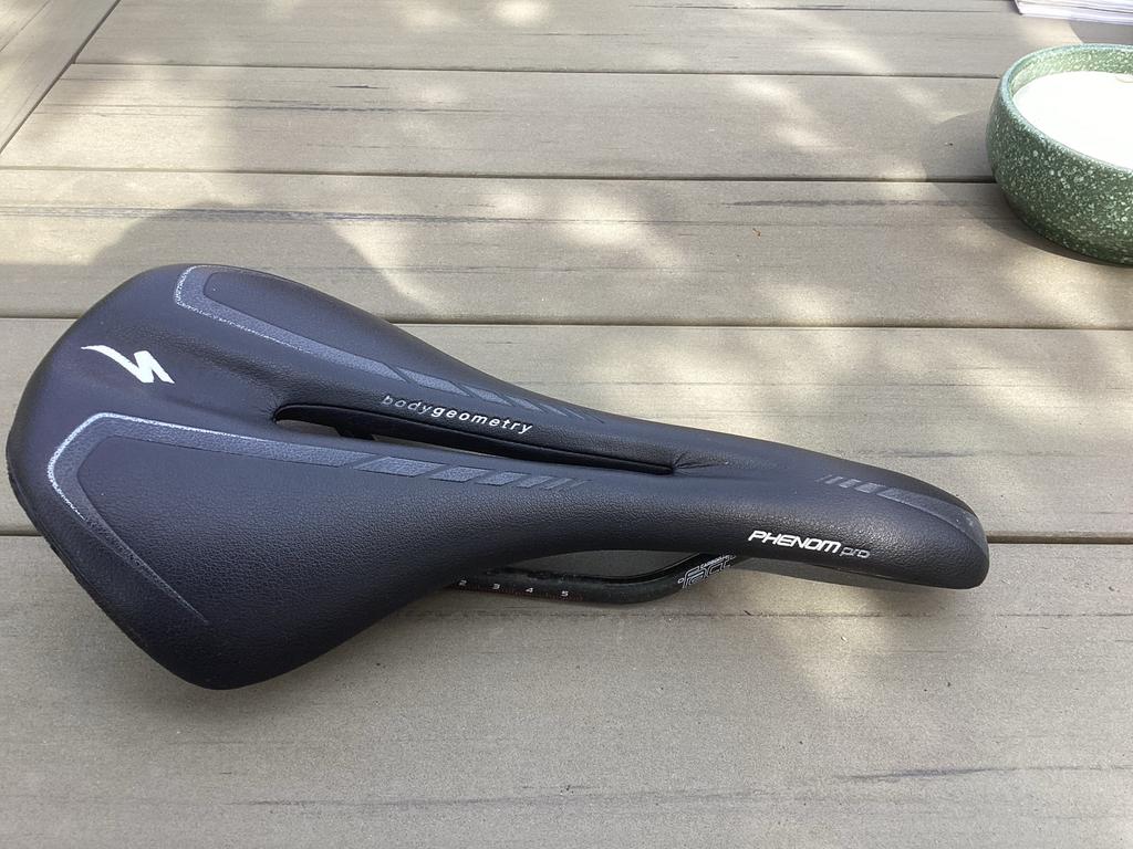 Specialized Phenom Pro zadel carbon rails 155mm, Ophalen, Gebruikt, Racefiets, Zadel