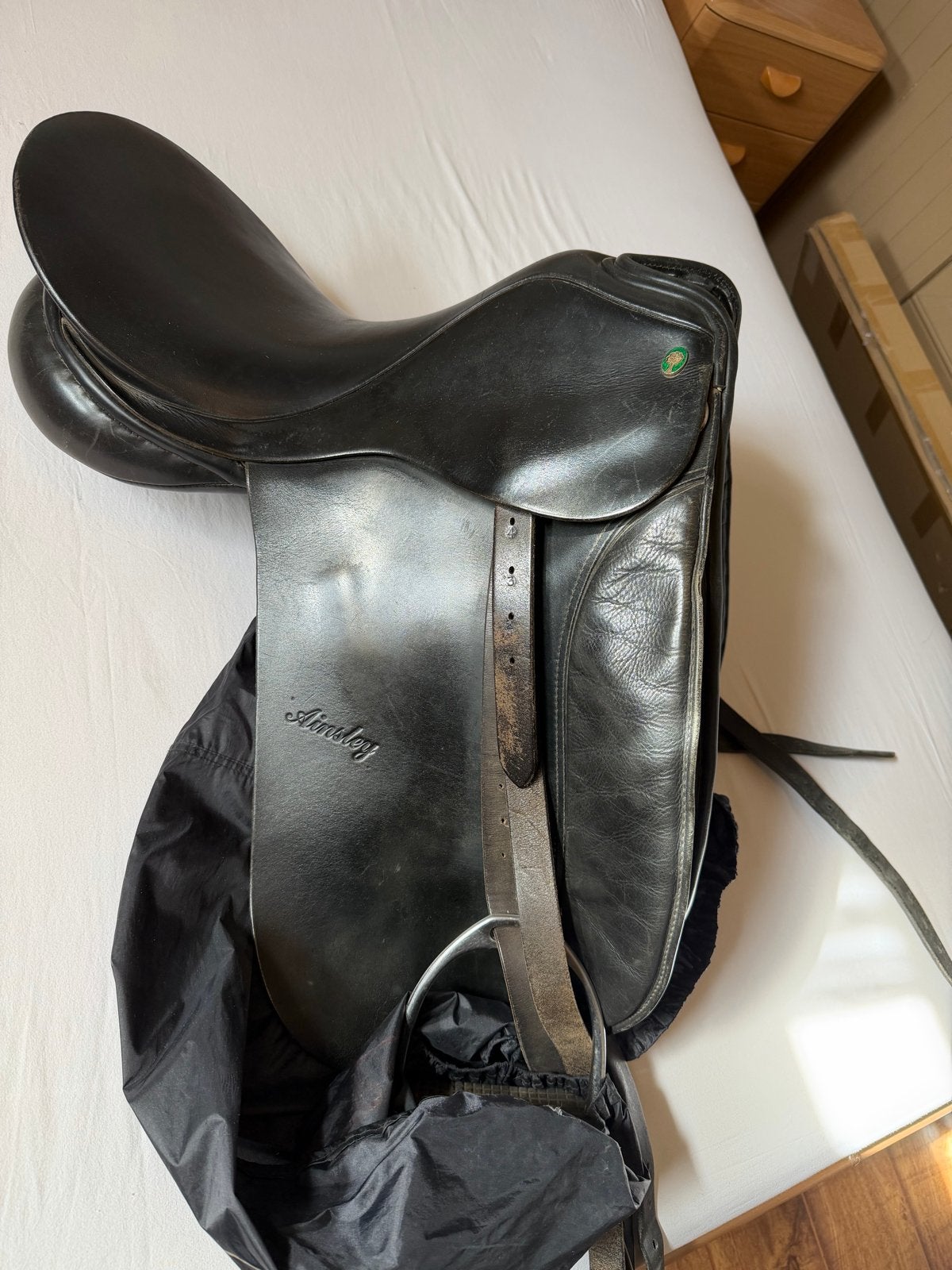 Ainsley dressuur zadel, Ophalen, Dressuur