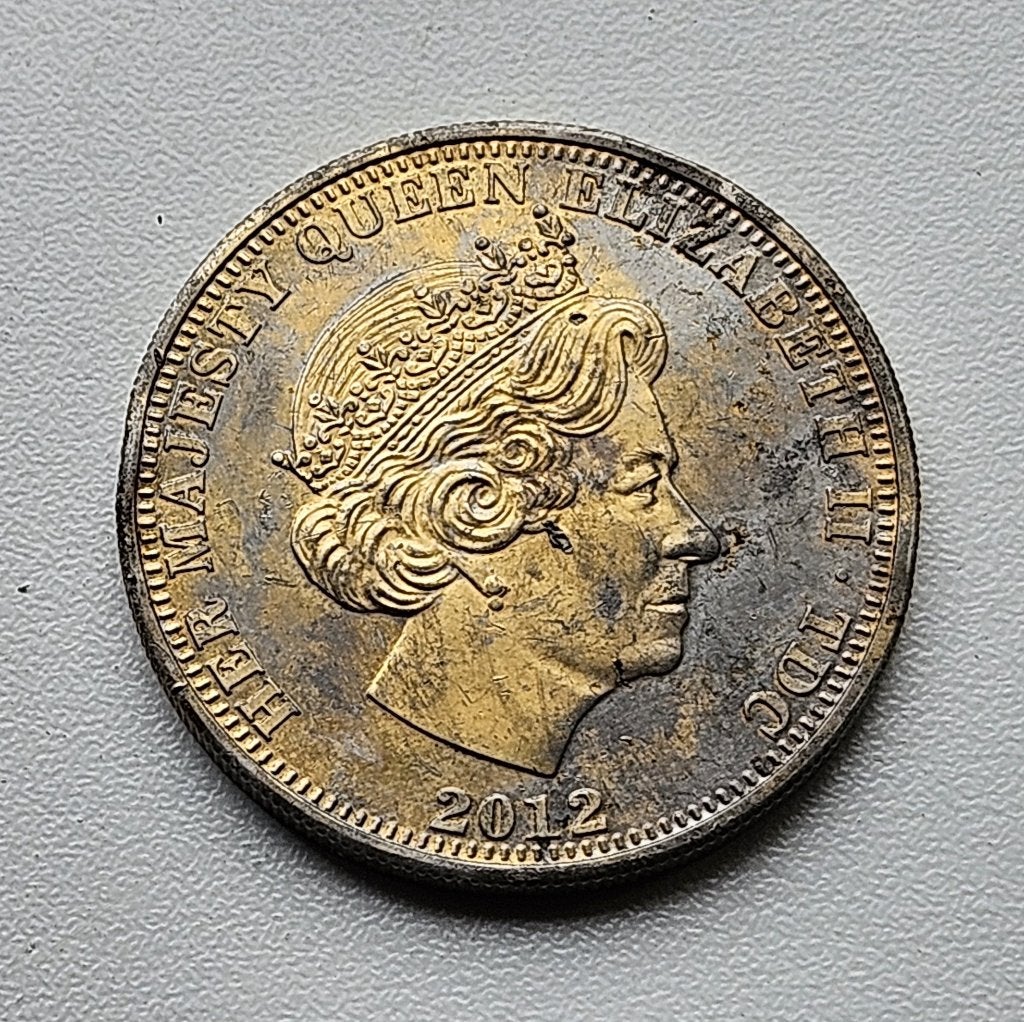 Five Pounds St George and the Dragon 2012, Overige landen, Losse munt, Goud, Overige waardes