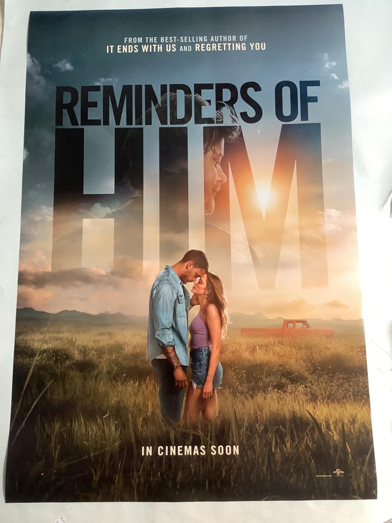 REMINDERS OF HIM   USA FILMPOSTER   70-100 cm, Ophalen of Verzenden, Zo goed als nieuw, Deurposter of groter, Film en Tv