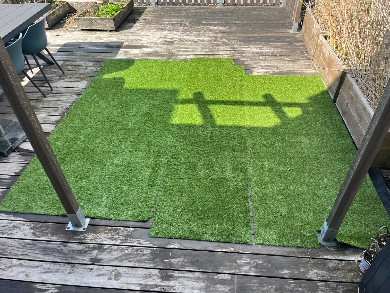 Kunstgras 3x strook, Tuin en Terras, Ophalen, Minder dan 10 m²