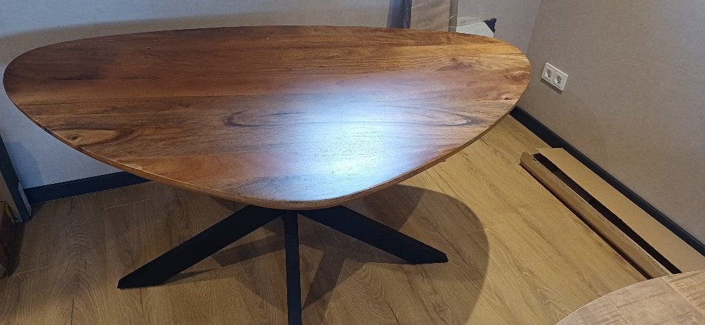 Tafel, Huis en Inrichting, Tafels | Eettafels, Ophalen, Nieuw, 50 tot 100 cm, 150 tot 200 cm