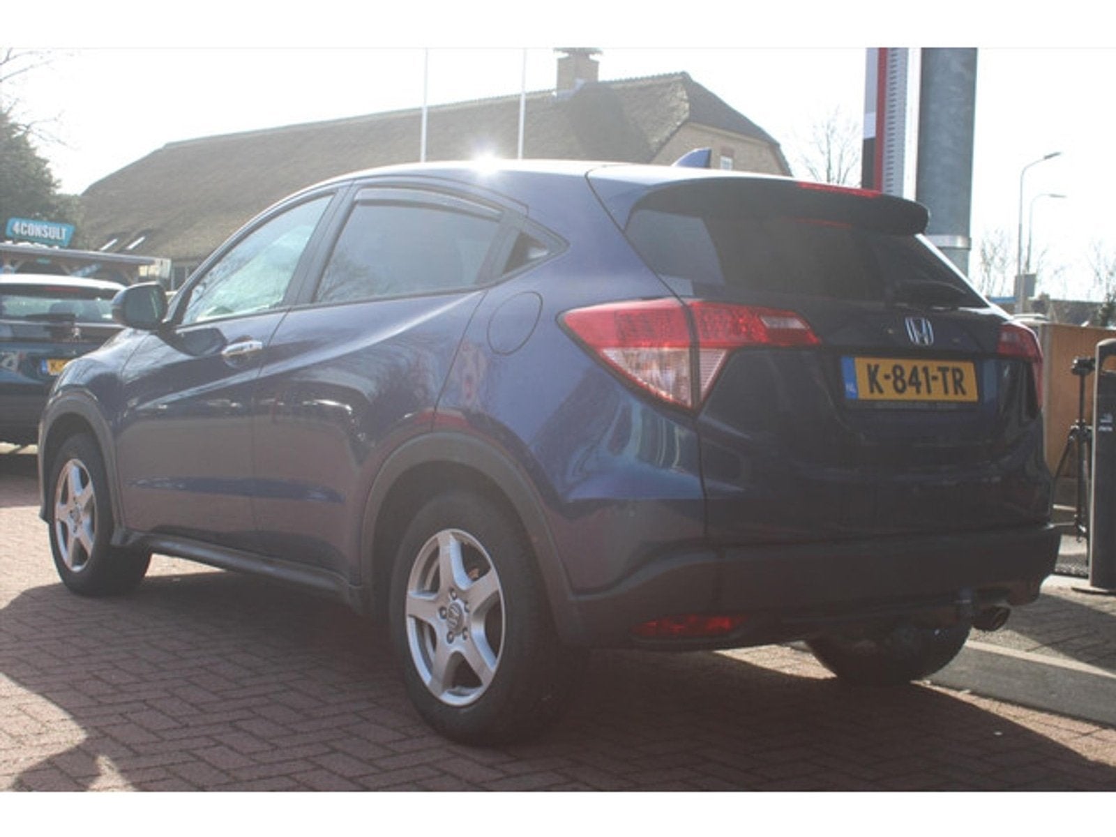 Honda HR-V 1.5 i-VTEC *Comfort* | Trekhaak | Cruise & Climat, Stof, Blauw, Bedrijf, 1000 kg